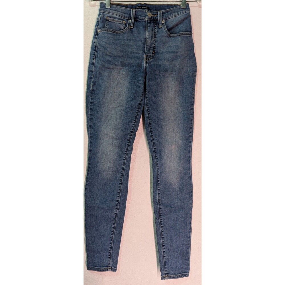 Lucky Brand Jeans Women's Size 6 Bridgette Skinny Dark Wash Mid Rise Denim (758m